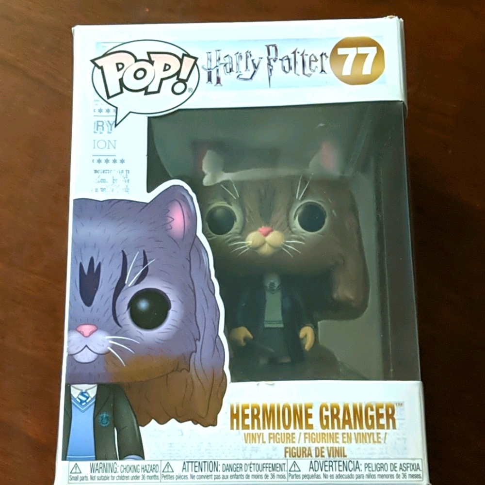 Funko Pop Hermione Granger (in cat form) Brand-new